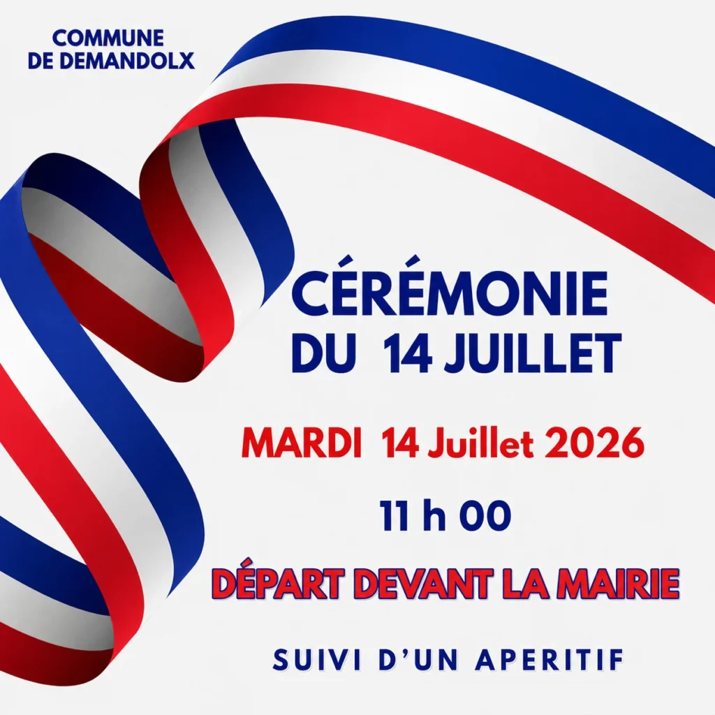CÉRÉMONIE DU 14 JUILLET 2026