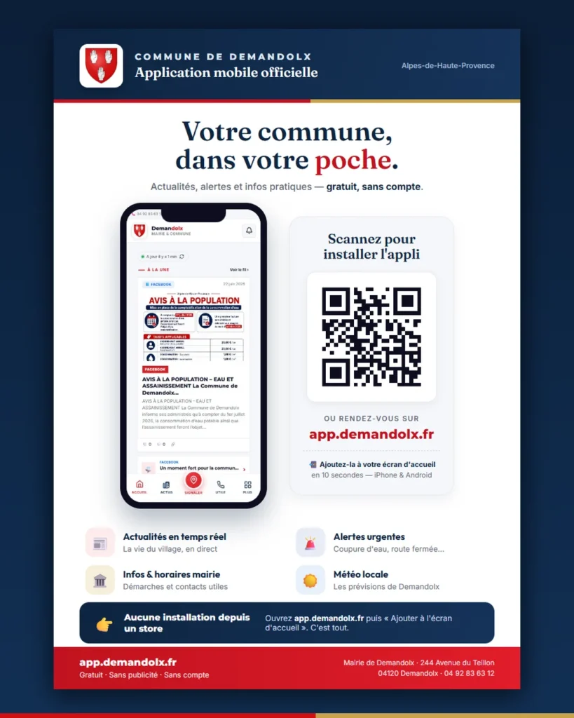 Demandolx a son application mobile